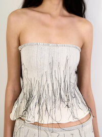 Organic Tube Top-Krystal Paniagua-APOC STORE