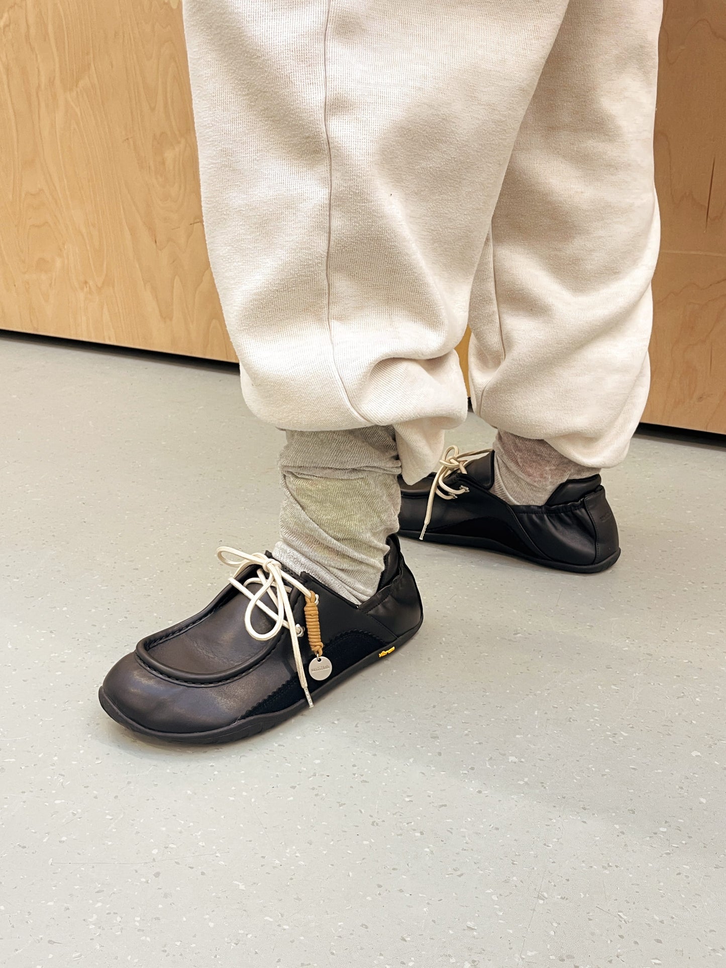 Space Barefoot Derbies (Black)-untitlab-APOC STORE