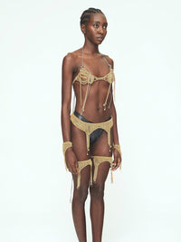 GOLD CHAINS Waist Garter Belt APOC STORE GOLD CHAINS Waist Garter Belt APOC STORE