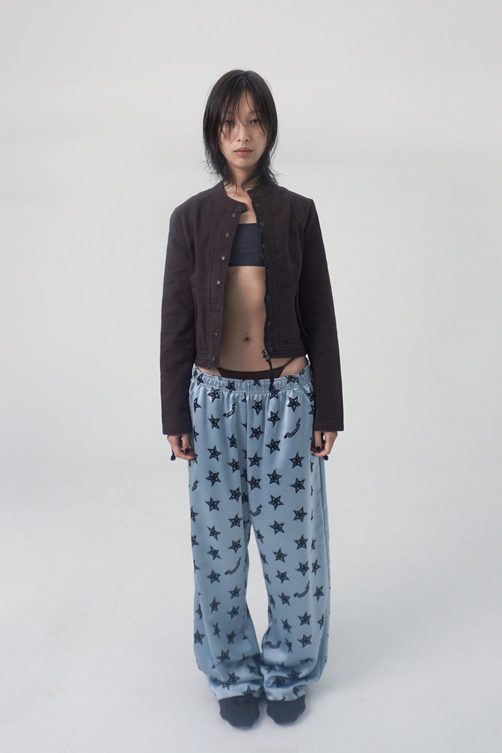 STAR CHARM SATIN PANTS-Lalameemee-APOC STORE