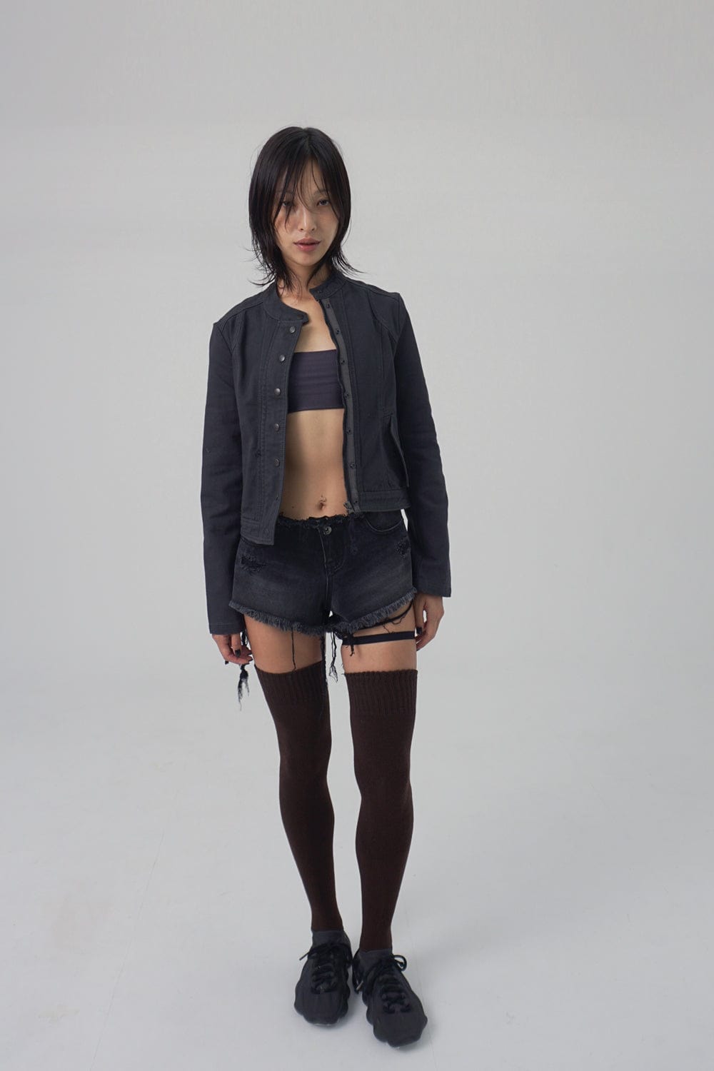 MICRO DENIM SHORTS-Lalameemee-APOC STORE
