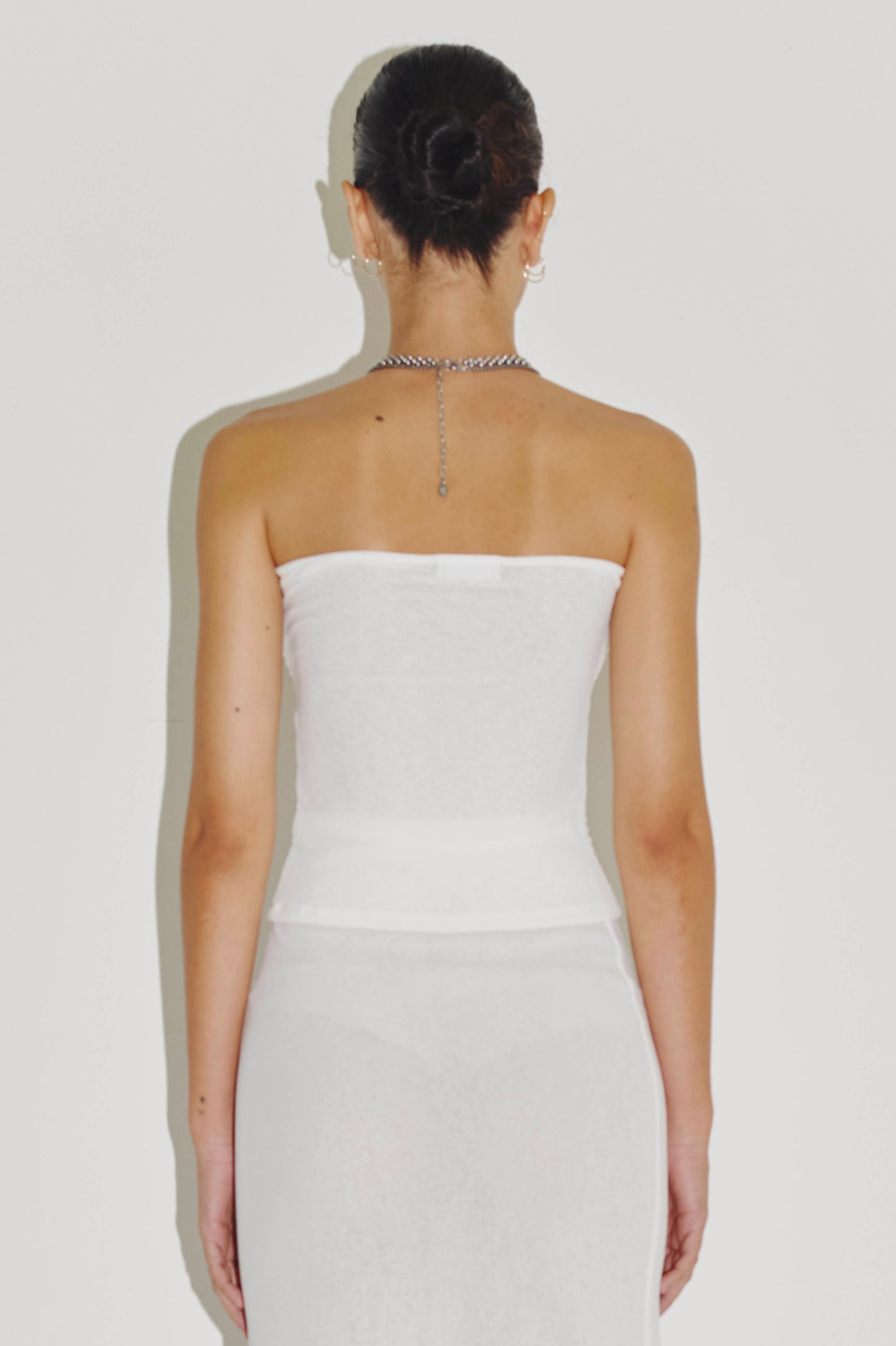 HEART STRING TUNNEL TOP WHITE-Nibgnus-APOC STORE