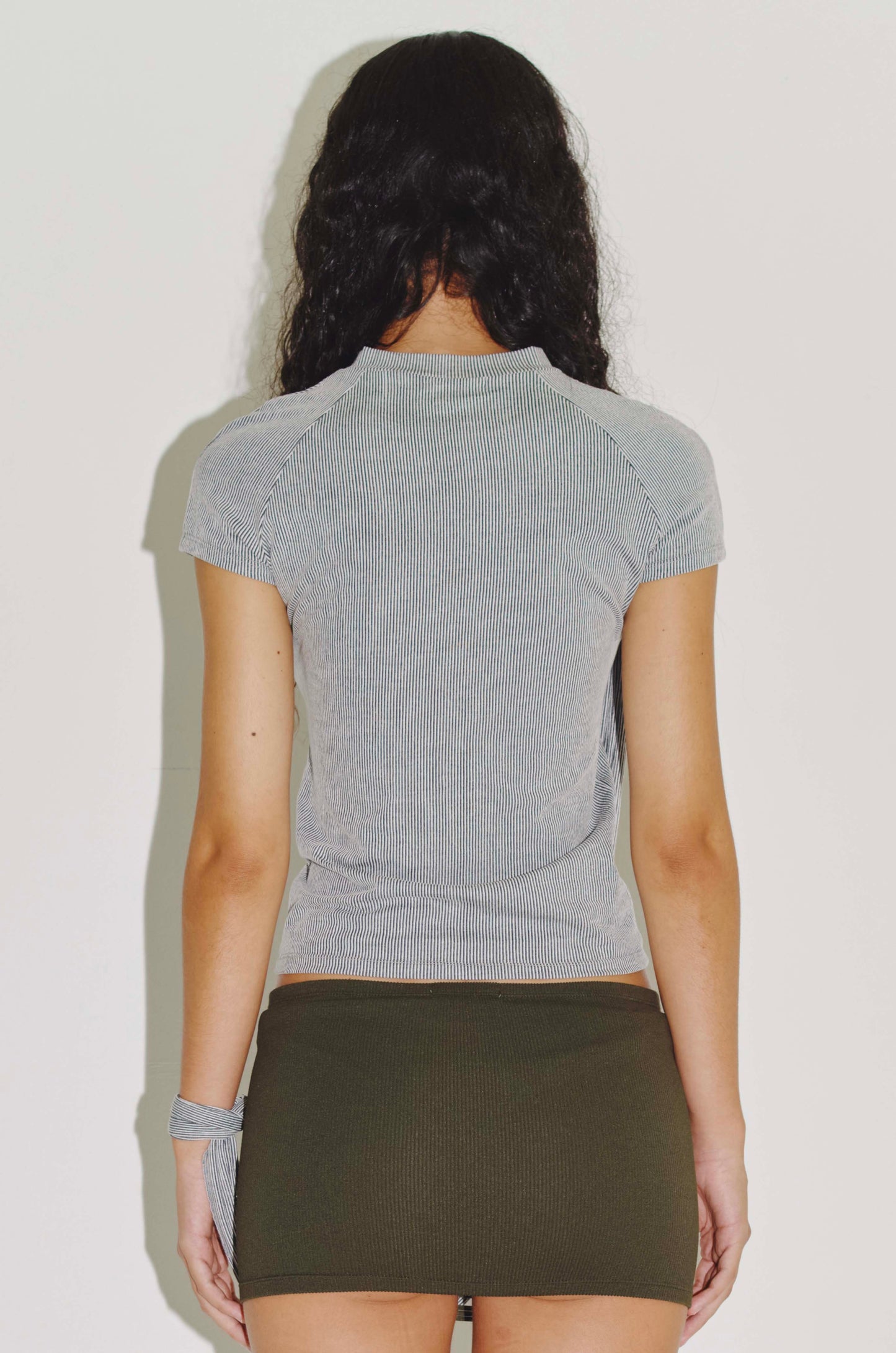 STRING RAGLAN TEE GREY STRIPE-Nibgnus-APOC STORE