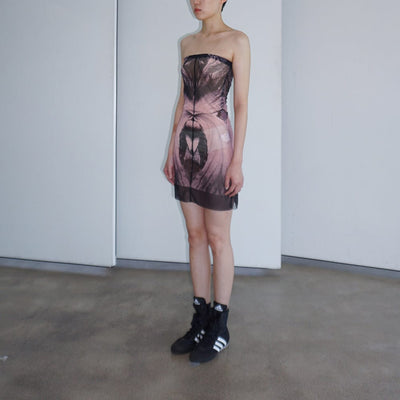 SHEER MESH DRESS-Lalameemee-APOC STORE