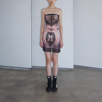 SHEER MESH DRESS-Lalameemee-APOC STORE