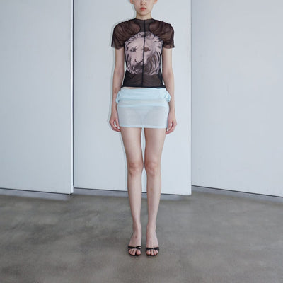 HALTERNECK MESH BLOUSE-Lalameemee-APOC STORE