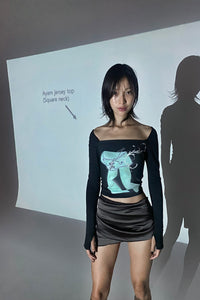 AYAM JERSEY TOP SQUARE NECK-Lalameemee-APOC STORE