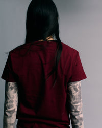 Woven T-shirt (Star print)-Hannah Creak-APOC STORE