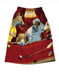 JACK THE RIPPER MIDI SKIRT RED-Adam Jones-APOC STORE