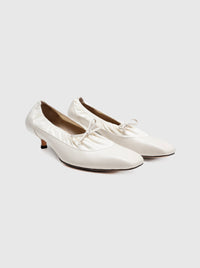 Kitten Heels White-Nensi Avetisian-APOC STORE
