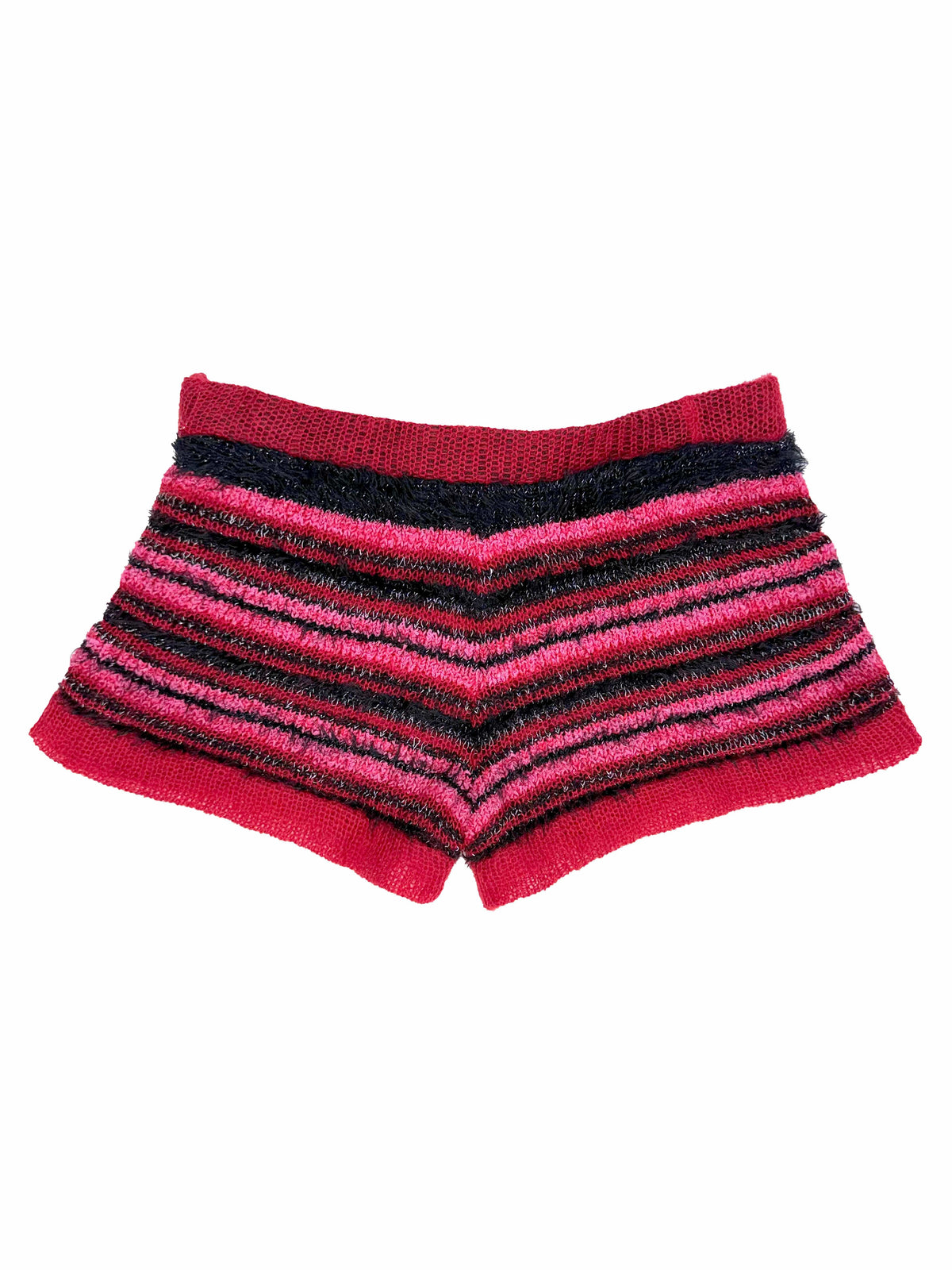 Red/pink deux-piece shorts-TATi-APOC STORE