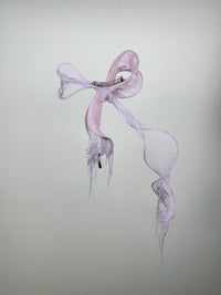 KNITTED BOW HAIR CLIP-Lou de Bètoly-APOC STORE