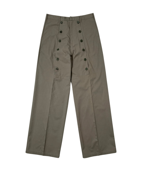 HIDDEN POCKET TROUSERS KHAKI GRAY-EGNARTS-APOC STORE
