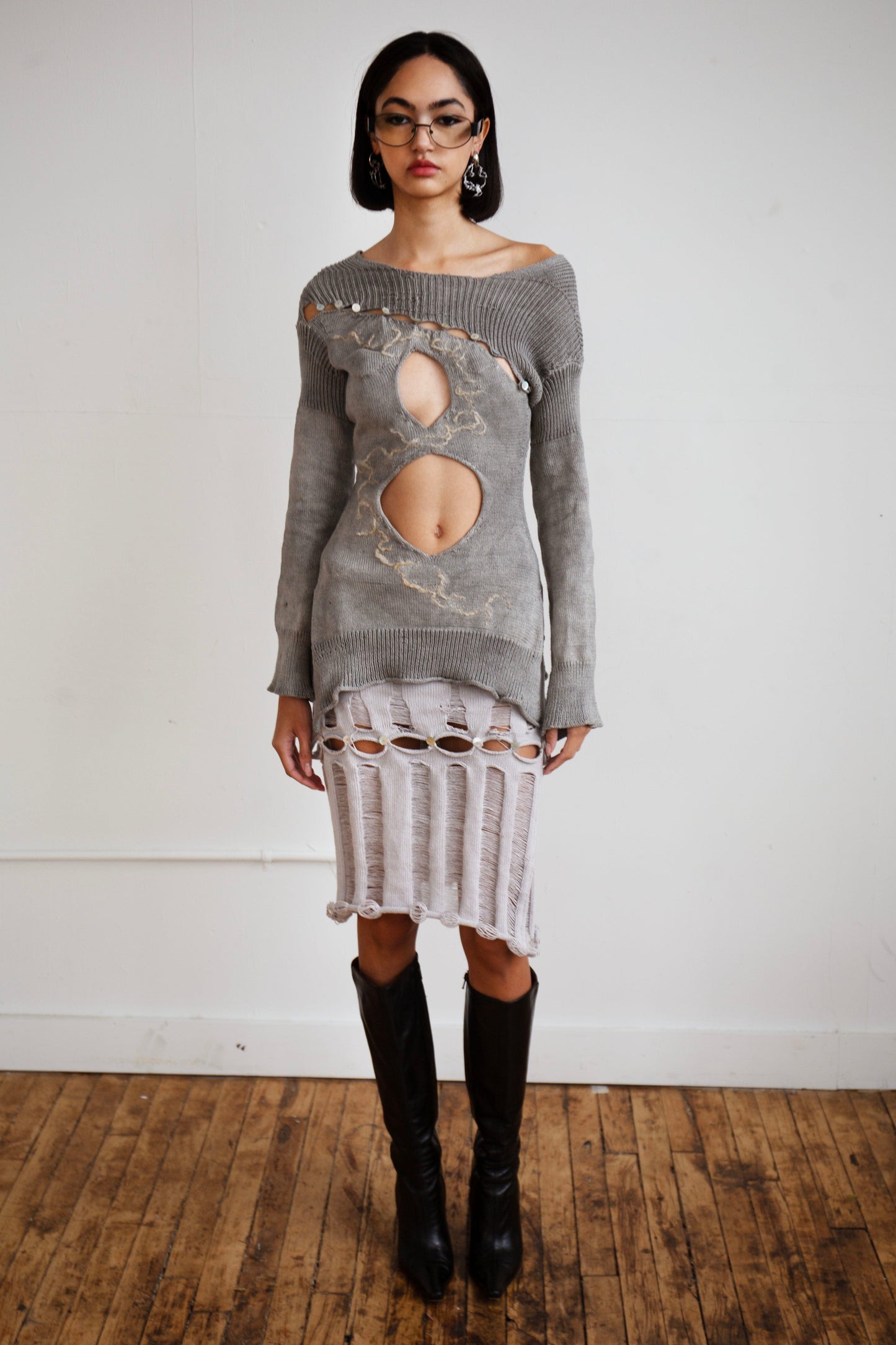 SHE'S MULTI-FACETED SKIRT-GRACE GUI-APOC STORE