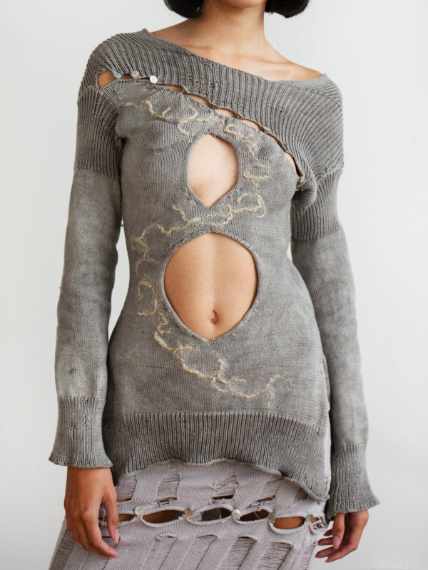 AM I COVERED ENOUGH LONG SLEEVE-GRACE GUI-APOC STORE