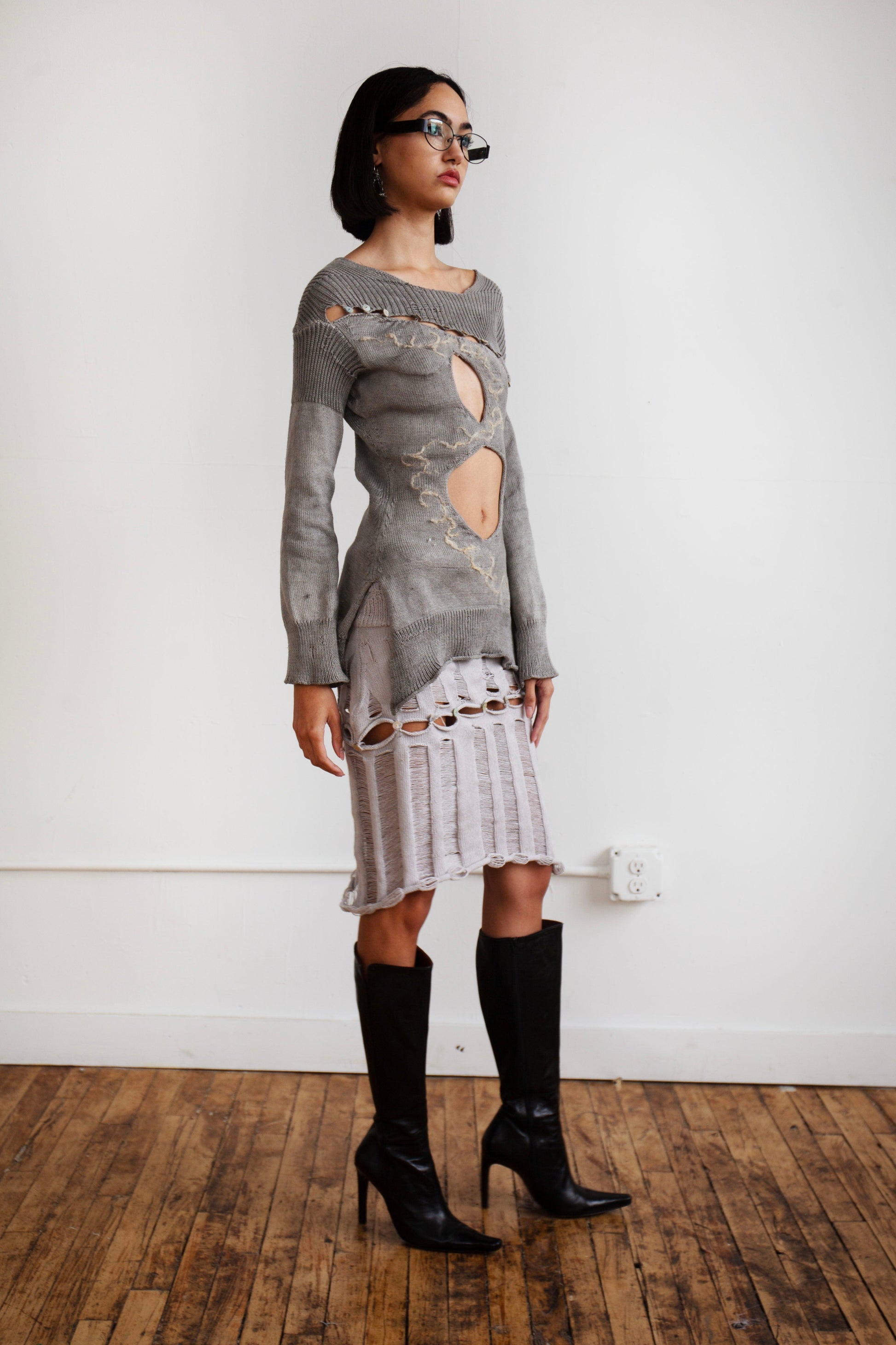 SHE'S MULTI-FACETED SKIRT-GRACE GUI-APOC STORE