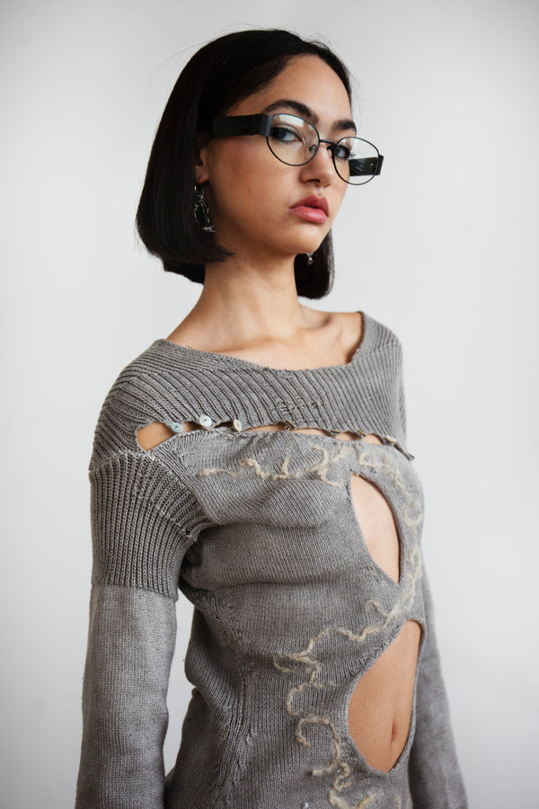 AM I COVERED ENOUGH LONG SLEEVE-GRACE GUI-APOC STORE