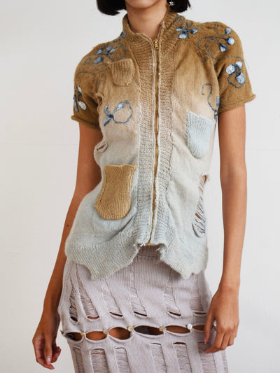 OFF DUTY RAGLAN ZIP UP-GRACE GUI-APOC STORE