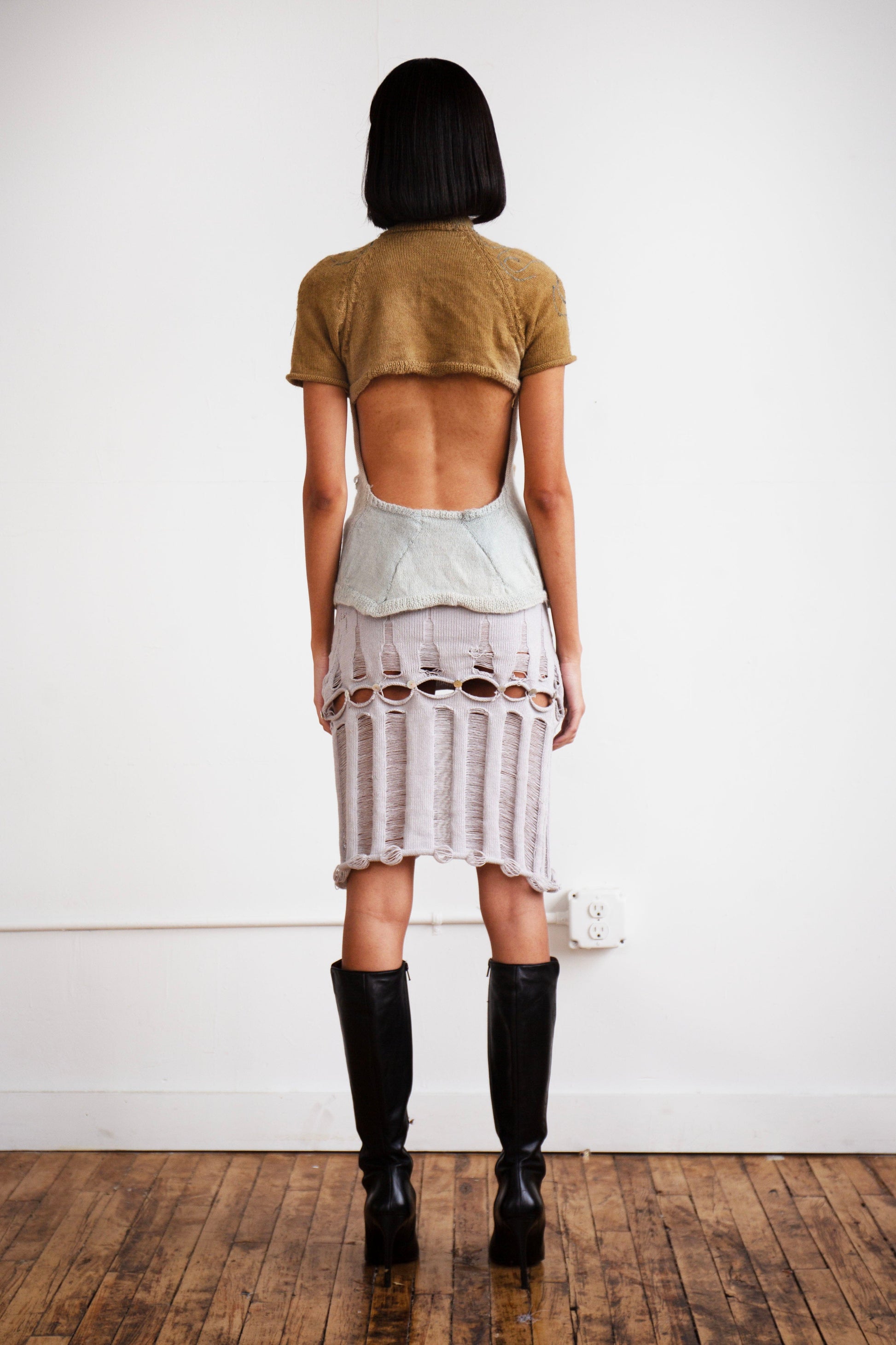 OFF DUTY RAGLAN ZIP UP-GRACE GUI-APOC STORE