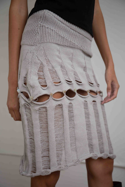 SHE'S MULTI-FACETED SKIRT-GRACE GUI-APOC STORE