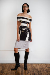 OFF SHOULDER INK DRESS-GRACE GUI-APOC STORE