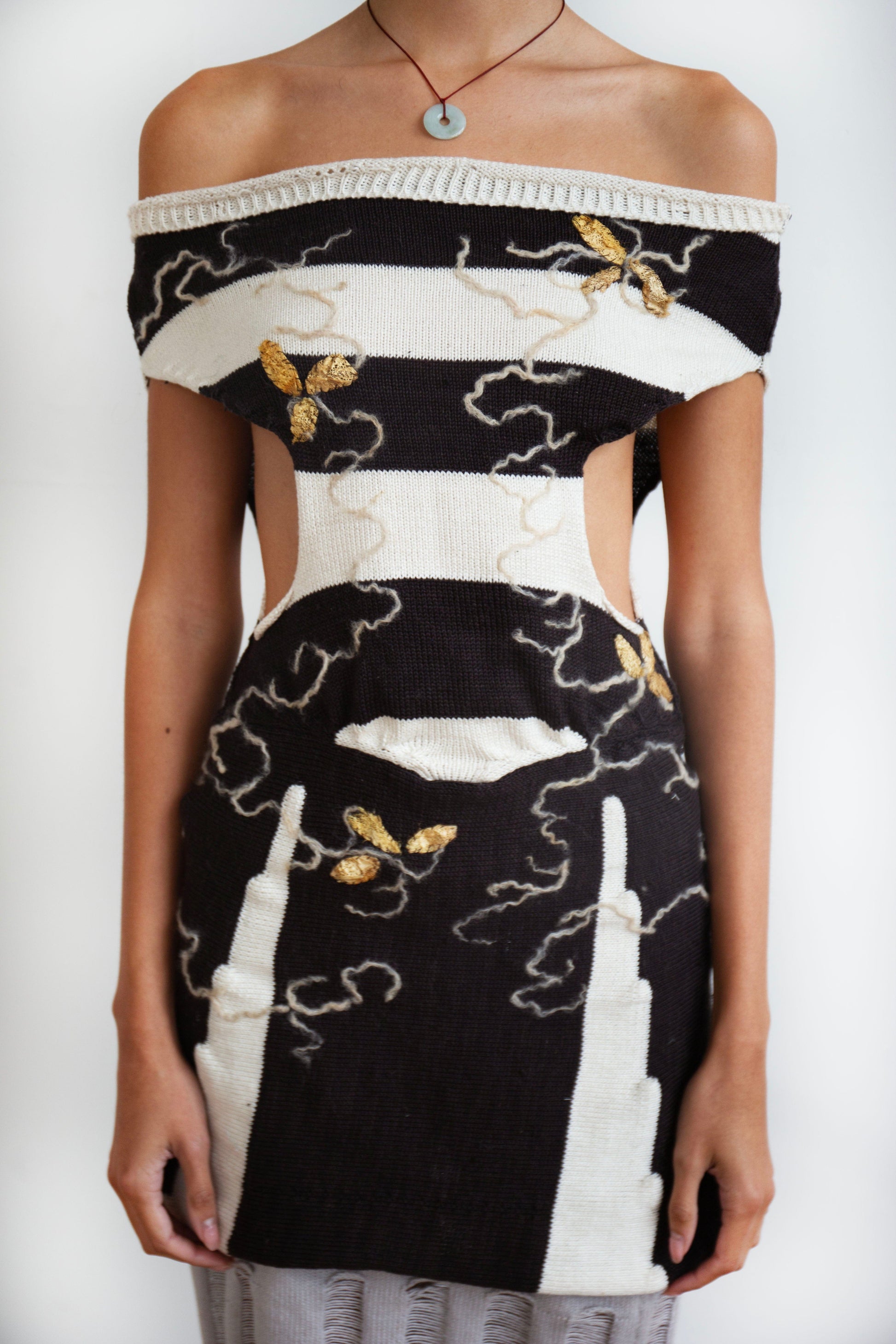 OFF SHOULDER INK DRESS-GRACE GUI-APOC STORE