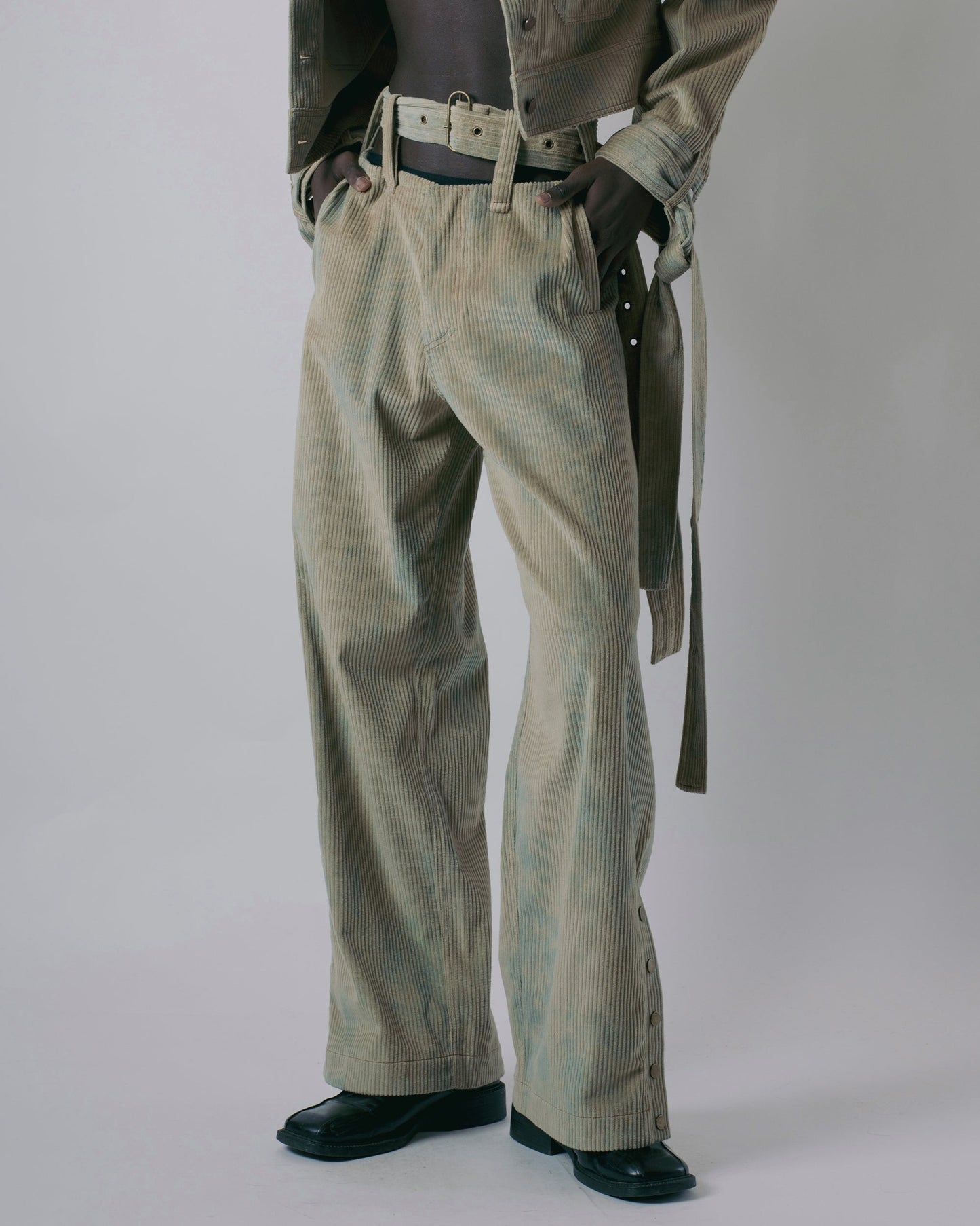 "VINTAGE DENIM" DECONSTRUCTED JEANS-KAWAkEY-APOC STORE