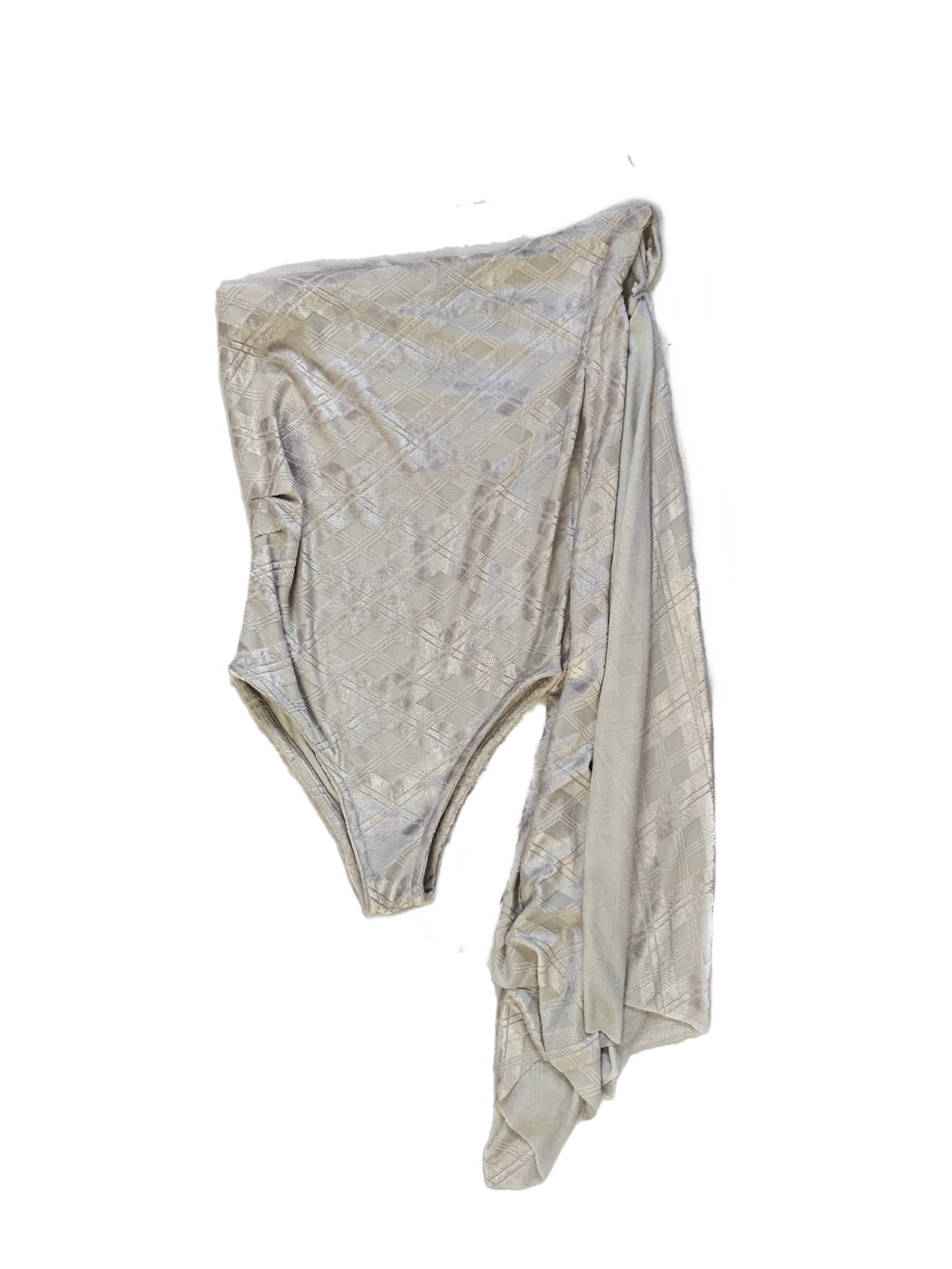 One Shoulder Drape Body-Polyhedron-APOC STORE