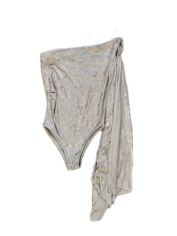 One Shoulder Drape Body-Polyhedron-APOC STORE