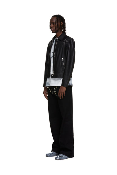 Lamb Skin Work Jacket-XIMONLEE-APOC STORE