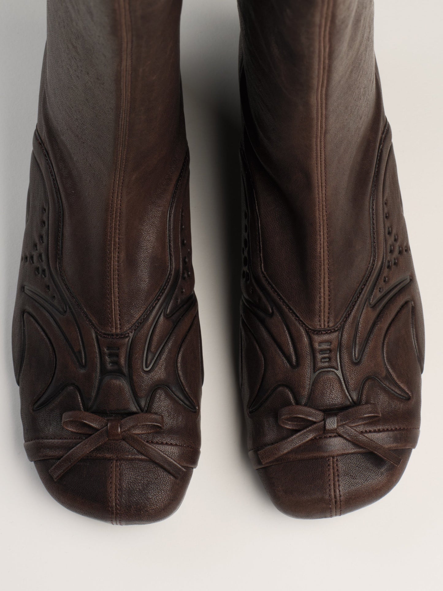 HOTARU BOOTS BROWN-Invasive Modification-APOC STORE