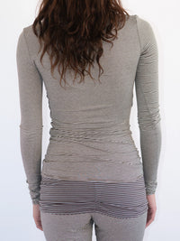 THE STRIPY TOP-Kenza Iatrides-APOC STORE