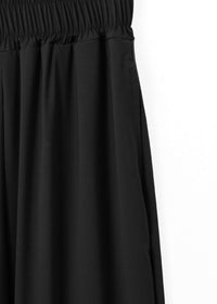 RUFFLE BOOTCUT PANTS BLACK-SAENGIN STUDIOS-APOC STORE