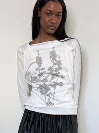 Hollyhock Front Drape Tee-Julye Han-APOC STORE