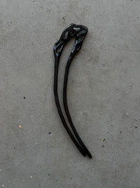 Relic Hairpin - Sheer Black-Shers Studios-APOC STORE