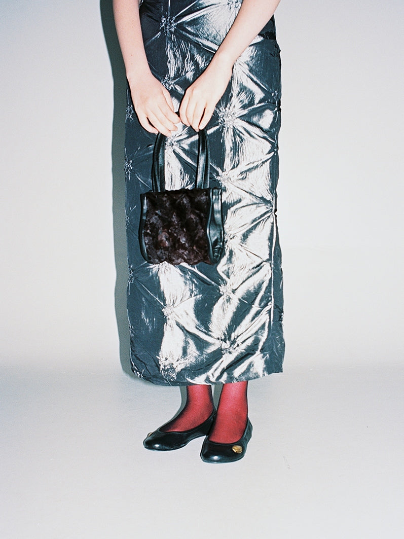 Fur Structured Bag-Nensi Avetisian-APOC STORE