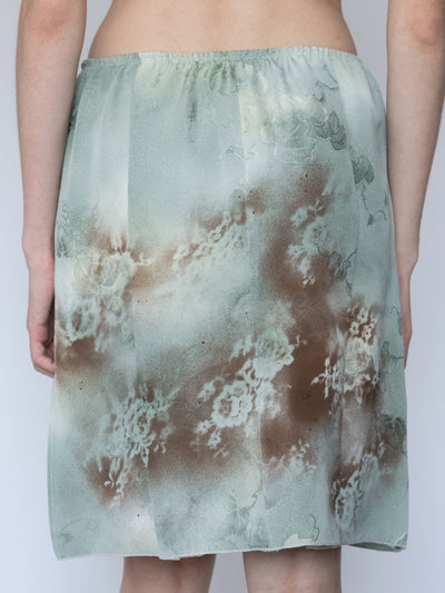 THE NEGLIGE PISCTACHIO - SKIRT-Kenza Iatrides-APOC STORE
