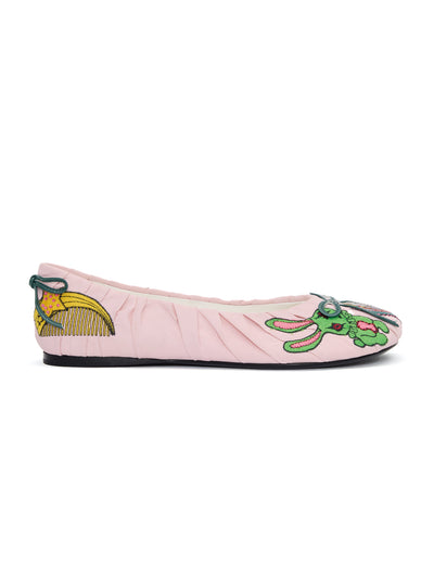 BAGGY BALLET FLATS BABY PINK-BHIVE-APOC STORE