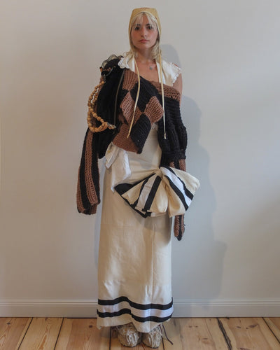 Bow skirt-Polyhedron-APOC STORE