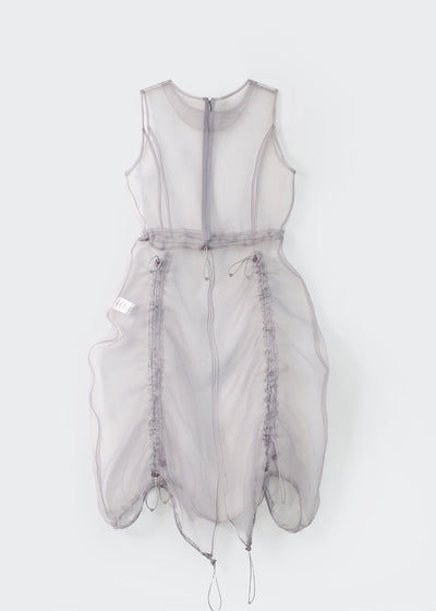 STOPPER SHA DRESS LIGHT GRAY-SAENGIN STUDIOS-APOC STORE