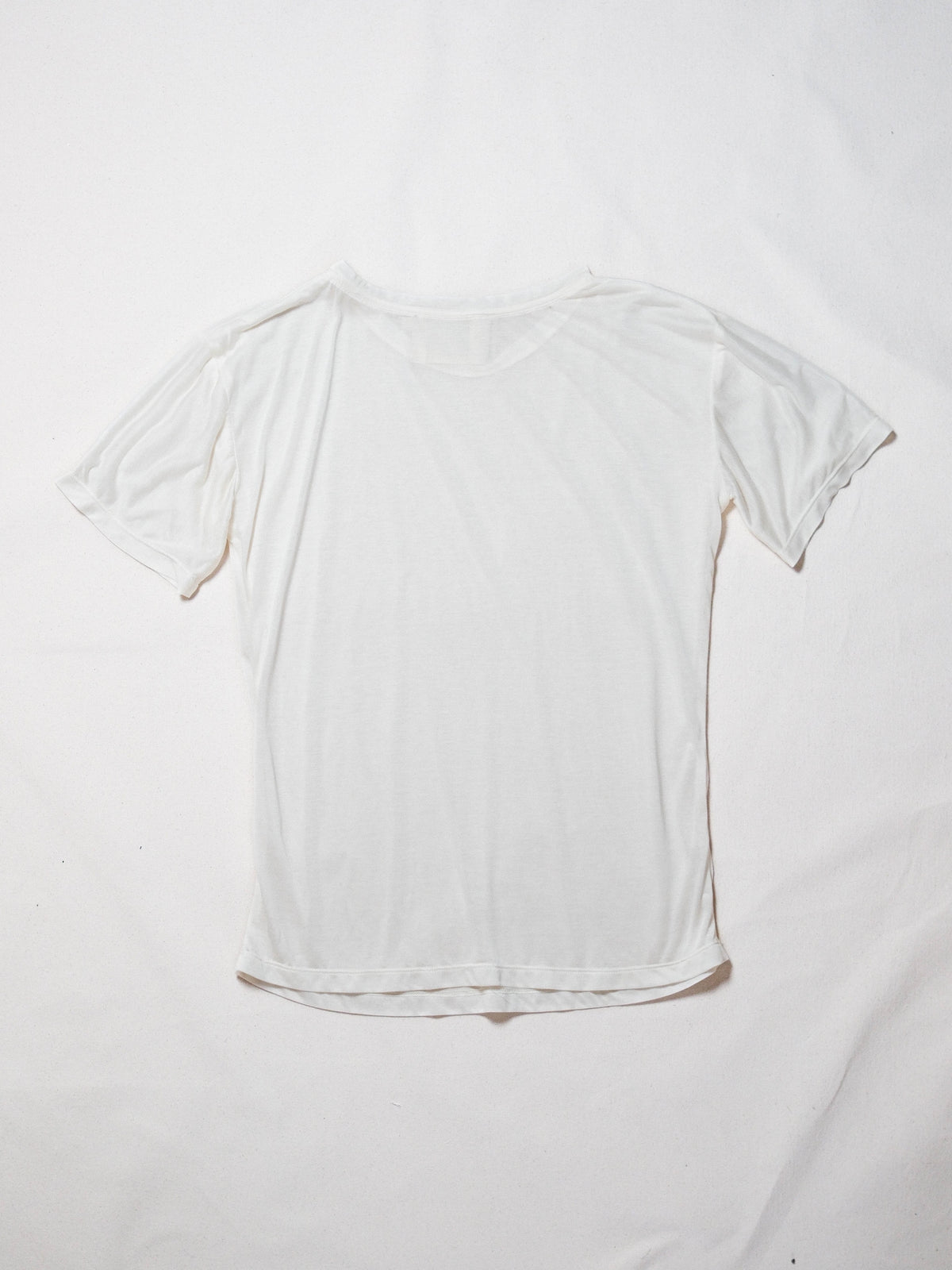 Basic Tee in Ivory-Pedro Trindade-APOC STORE