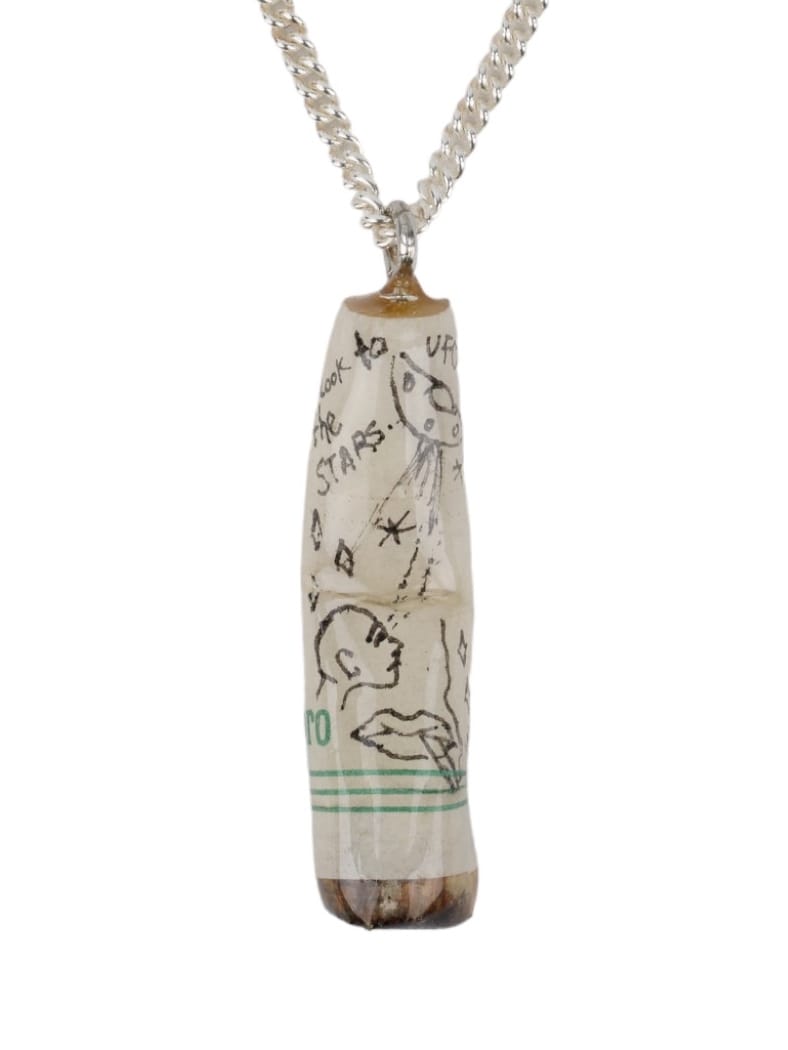 Graffiti Cigarette Butt Necklace-Jetpack Hom(m)e-APOC STORE