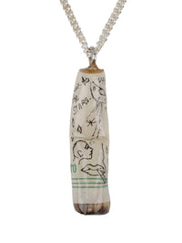 Graffiti Cigarette Butt Necklace-Jetpack Hom(m)e-APOC STORE