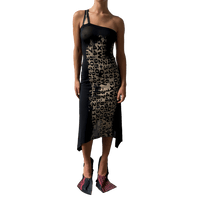 Chloe Dress - Black-Karlaidlaw-APOC STORE