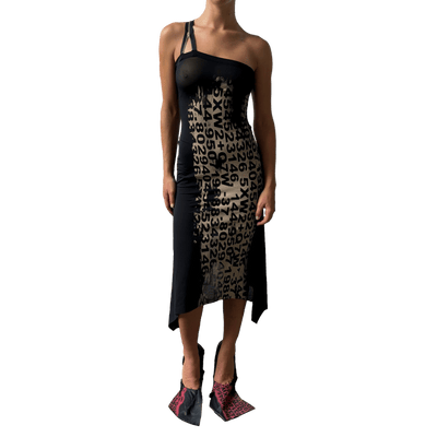 Chloe Dress - Black-Karlaidlaw-APOC STORE