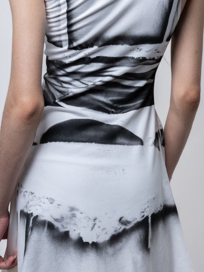 Lingerie dress white-Kenza Iatrides-APOC STORE