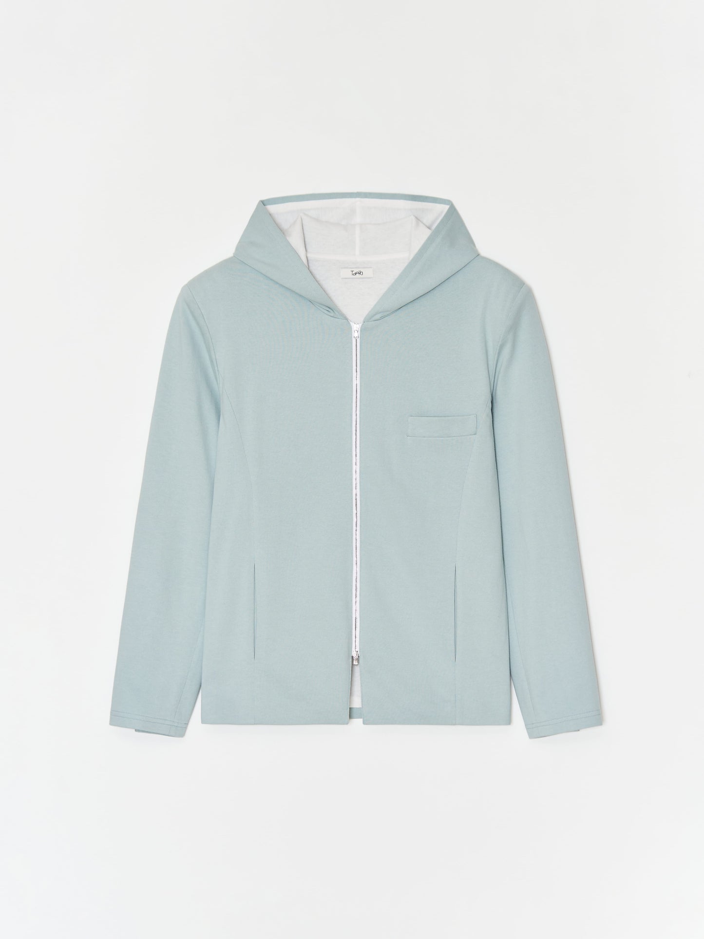 Tailored Hooded Jacket 001 _ Mint-Taekh-APOC STORE