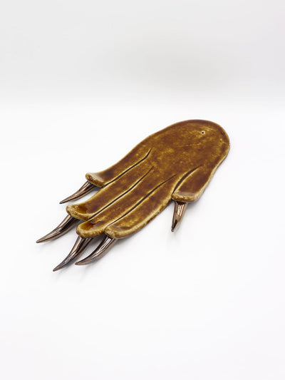 Camel Brown Paw Incense Holder-Naomi Gilon-APOC STORE