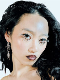 Glass Earrings 0023-Rain and Rivers-APOC STORE