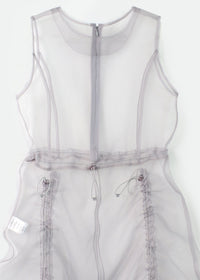 STOPPER SHA DRESS LIGHT GRAY-SAENGIN STUDIOS-APOC STORE